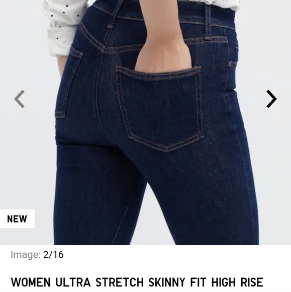 UniQlo Woman's Jeans with Zipper size 25 - Picture 6 of 9